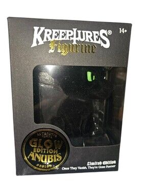 Killstar Kreeptures Glow Edition Anubis Vinyl Figurine NEW Limited Edition RARE